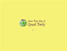 Tablet Screenshot of nowthatwasagreatparty.com